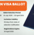Australian Visa Ballot 2025–26